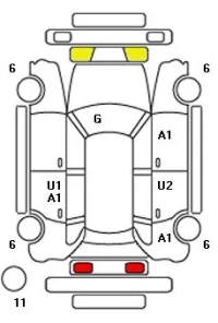 Peugeot 208 лот № 34524 оценка 4.5  с аукциона в Японии 11