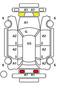 Subaru STELLA лот № 11072 оценка 4  с аукциона в Японии 9