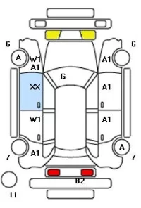 Volvo V70 лот № 34527 оценка 4  с аукциона в Японии 11