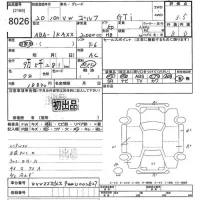 Volkswagen GOLF лот № 8026 оценка 3.5  с аукциона в Японии 10