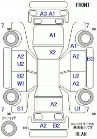 Honda STEP WAGON лот № 26154 оценка 3.5  с аукциона в Японии 8