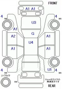 Honda VEZEL лот № 28044 оценка 3.5  с аукциона в Японии 8