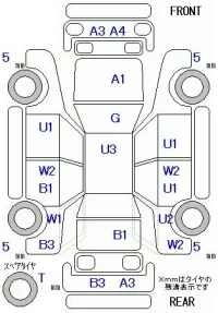 Toyota COROLLA TOURING WAGON лот № 20020 оценка 3  с аукциона в Японии 11