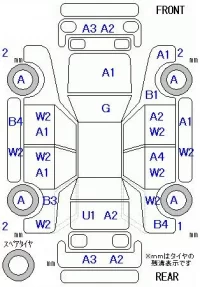 Honda ACCORD WAGON лот № 20043 оценка 3  с аукциона в Японии 11