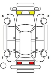 Toyota CROWN CROSSOVER лот № 14504 оценка 6  с аукциона в Японии 11