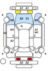 Toyota COROLLA AXIO лот № 25156 оценка R  с аукциона в Японии 11