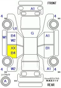 Honda VEZEL лот № 10268 оценка R  с аукциона в Японии 11