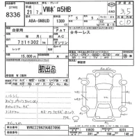 Volkswagen POLO лот № 8336 оценка 3.5  с аукциона в Японии 10