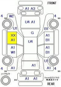 Honda JADE лот № 20174 оценка 3.5  с аукциона в Японии 11