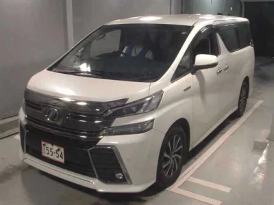 Toyota VELLFIRE  с аукциона в Японии