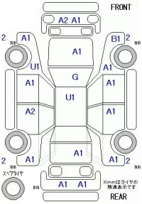 Honda VEZEL лот № 20250 оценка 3  с аукциона в Японии 11