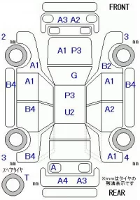 Honda CIVIC HYBRID лот № 20329 оценка 2  с аукциона в Японии 11