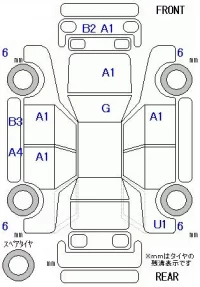 Honda JADE лот № 20327 оценка 3.5  с аукциона в Японии 11