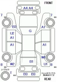 Honda FIT лот № 19099 оценка 3.5  с аукциона в Японии 5