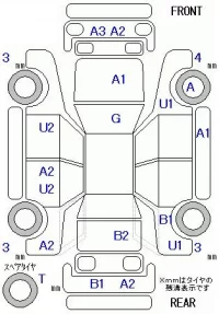 Honda STEP WAGON лот № 19115 оценка 3.5  с аукциона в Японии 5