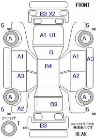 Honda CR-V лот № 19121 оценка 3  с аукциона в Японии 5
