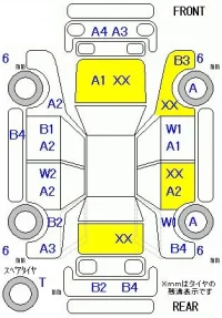 Honda CIVIC HYBRID лот № 19139 оценка R  с аукциона в Японии 5
