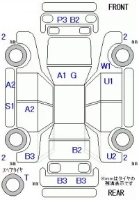 Honda LIFE лот № 29105 оценка 3  с аукциона в Японии 5