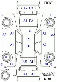 Honda STEP WAGON лот № 29184 оценка 3.5  с аукциона в Японии 5