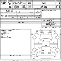 Nissan SYLPHY лот № 9015 оценка 3.5  с аукциона в Японии 2