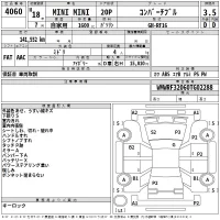 BMW MINI лот № 4060 оценка 3.5  с аукциона в Японии 2
