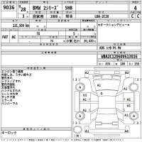 BMW 2-Series лот № 9036 оценка 4  с аукциона в Японии 2