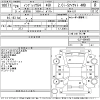 Subaru IMPREZA G4 лот № 10071 оценка R  с аукциона в Японии 11