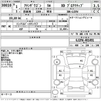Mazda ATENZA WAGON лот № 30010 оценка 3.5  с аукциона в Японии 2