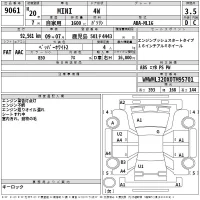 BMW MINI лот № 9061 оценка 3.5  с аукциона в Японии 2