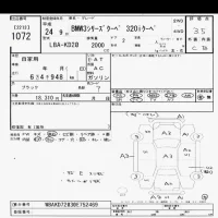 BMW 3-Series лот № 1072 оценка 3.5  с аукциона в Японии 9