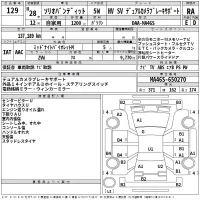 Suzuki SOLIO лот № 129 оценка RA  с аукциона в Японии 2