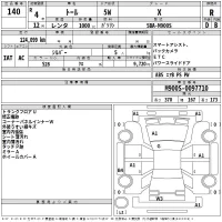 Daihatsu THOR лот № 140 оценка R  с аукциона в Японии 2