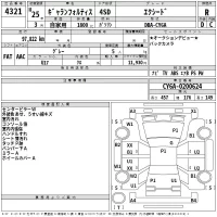 Mitsubishi GALANT FORTIS лот № 4321 оценка R  с аукциона в Японии 2