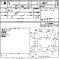 Nissan SERENA лот № 2131 оценка 3.5  с аукциона в Японии 2