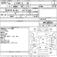 Honda VAMOS лот № 4370 оценка 3  с аукциона в Японии 2
