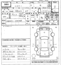 Suzuki HUSTLER лот № 5001 оценка R  с аукциона в Японии 7