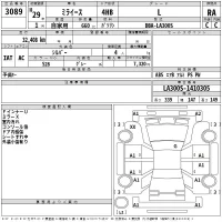 Daihatsu MIRA E S лот № 3089 оценка RA  с аукциона в Японии 2
