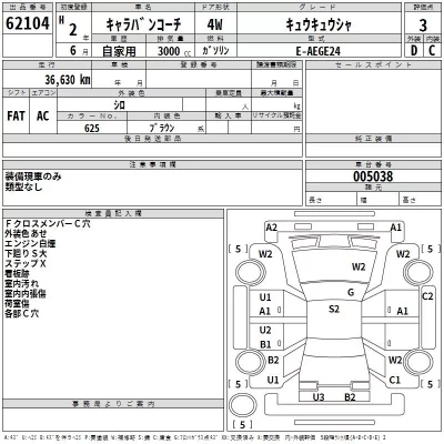 Nissan CARAVAN  с аукциона в Японии