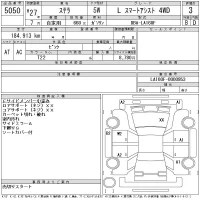 Subaru STELLA лот № 5050 оценка 3  с аукциона в Японии 11