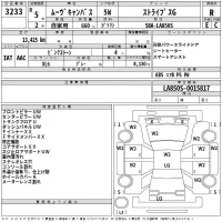 Daihatsu MOVE CANBUS лот № 3233 оценка R  с аукциона в Японии 2