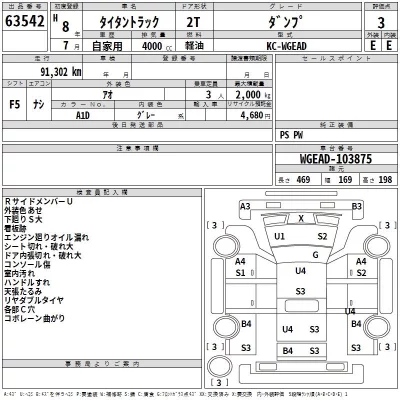 Mazda TITAN  с аукциона в Японии