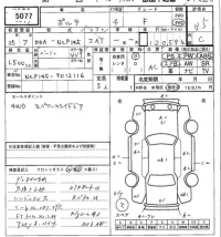 Toyota PORTE лот № 5077 оценка 3.5  с аукциона в Японии 7