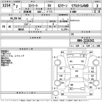 Honda ACTY VAN лот № 3254 оценка 3  с аукциона в Японии 2