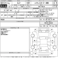 Nissan SERENA лот № 90121 оценка 3.5  с аукциона в Японии 11