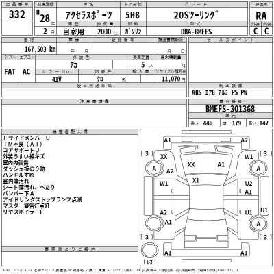 Mazda AXELA  с аукциона в Японии