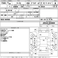 Toyota MARK II лот № 7182 оценка R  с аукциона в Японии 2