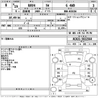 Toyota RAV4 лот № 8 оценка 3  с аукциона в Японии 2
