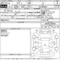 Suzuki LANDY лот № 90173 оценка 4  с аукциона в Японии 11