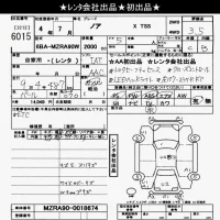 Toyota NOAH лот № 6015 оценка 3.5  с аукциона в Японии 9