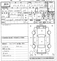 Subaru PLEO PLUS лот № 4019 оценка 3.5  с аукциона в Японии 7